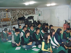 28기 향리미(오리엔테이션중)