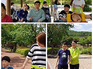 단원병원 봉사자와 함께하는 설봉공원 나들이